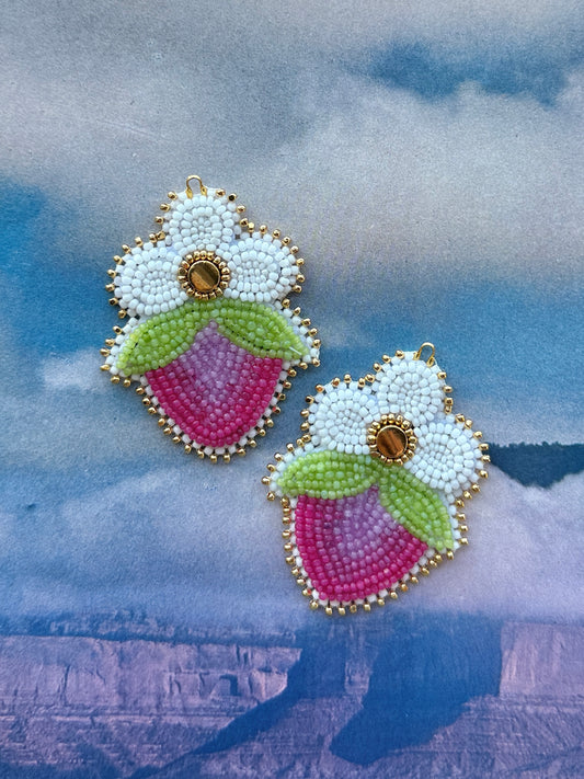 Heartberry Earrings