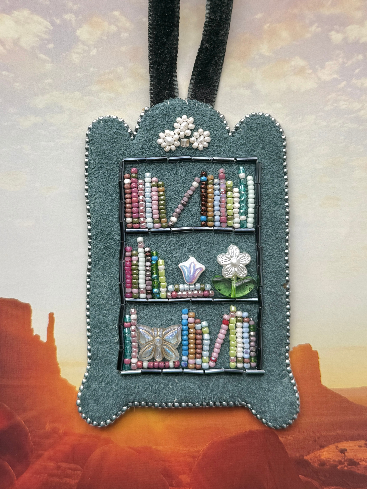 'Storybook' Ornament (Blue)