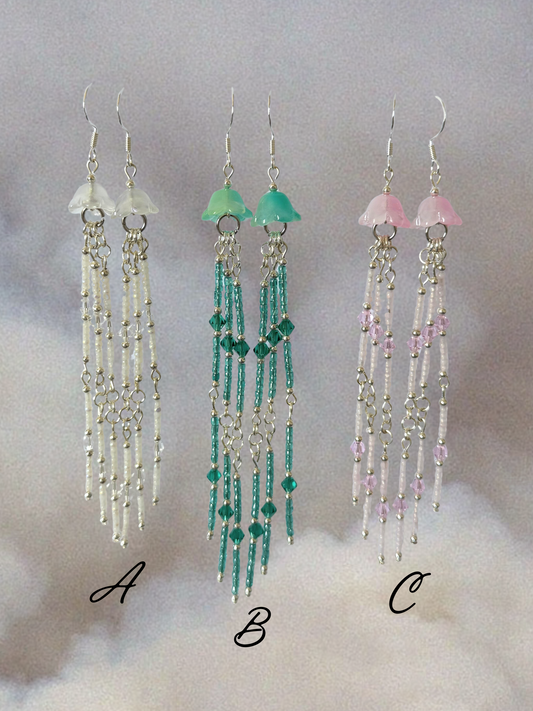 Tulip Dangle Earrings