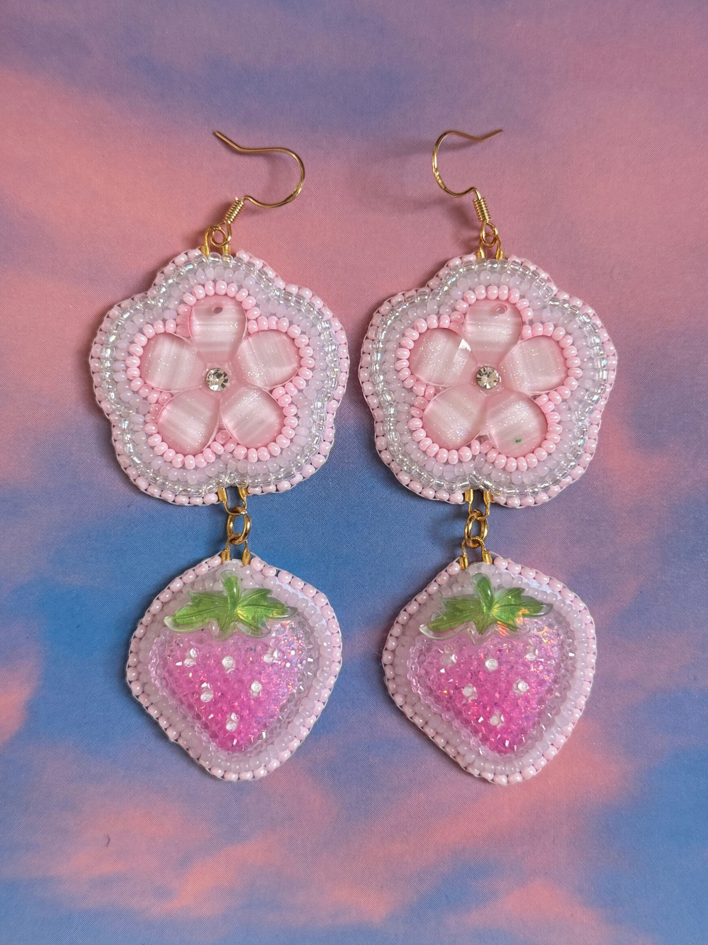 Flowers and Berries Earrings