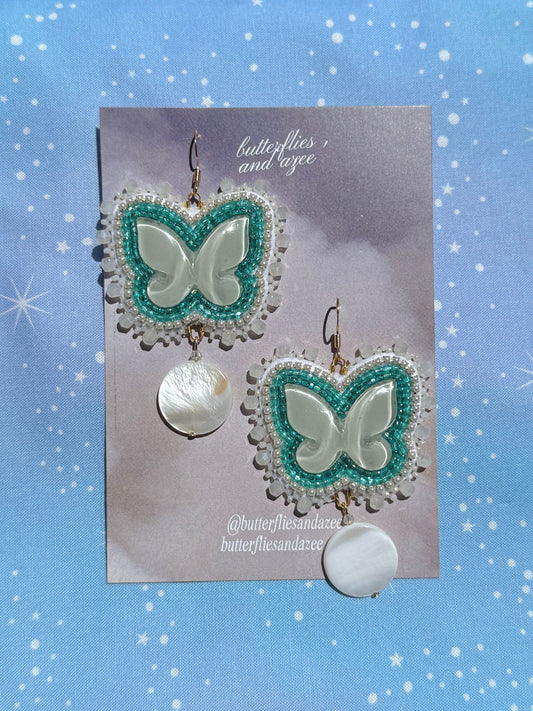 Waterway Butterfly Earrings