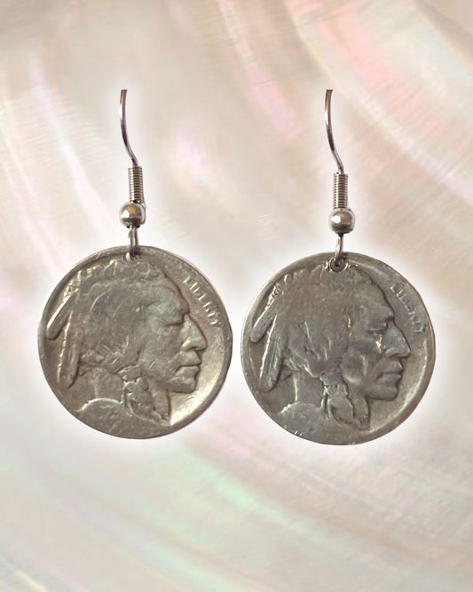 NDN Coin Earrings